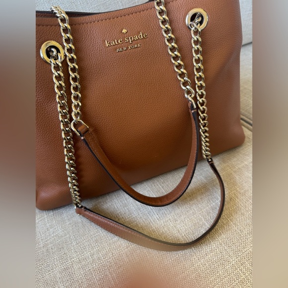 Kate spade Jordyn chain tote Tan ginger NWOT - Picture 14 of 17